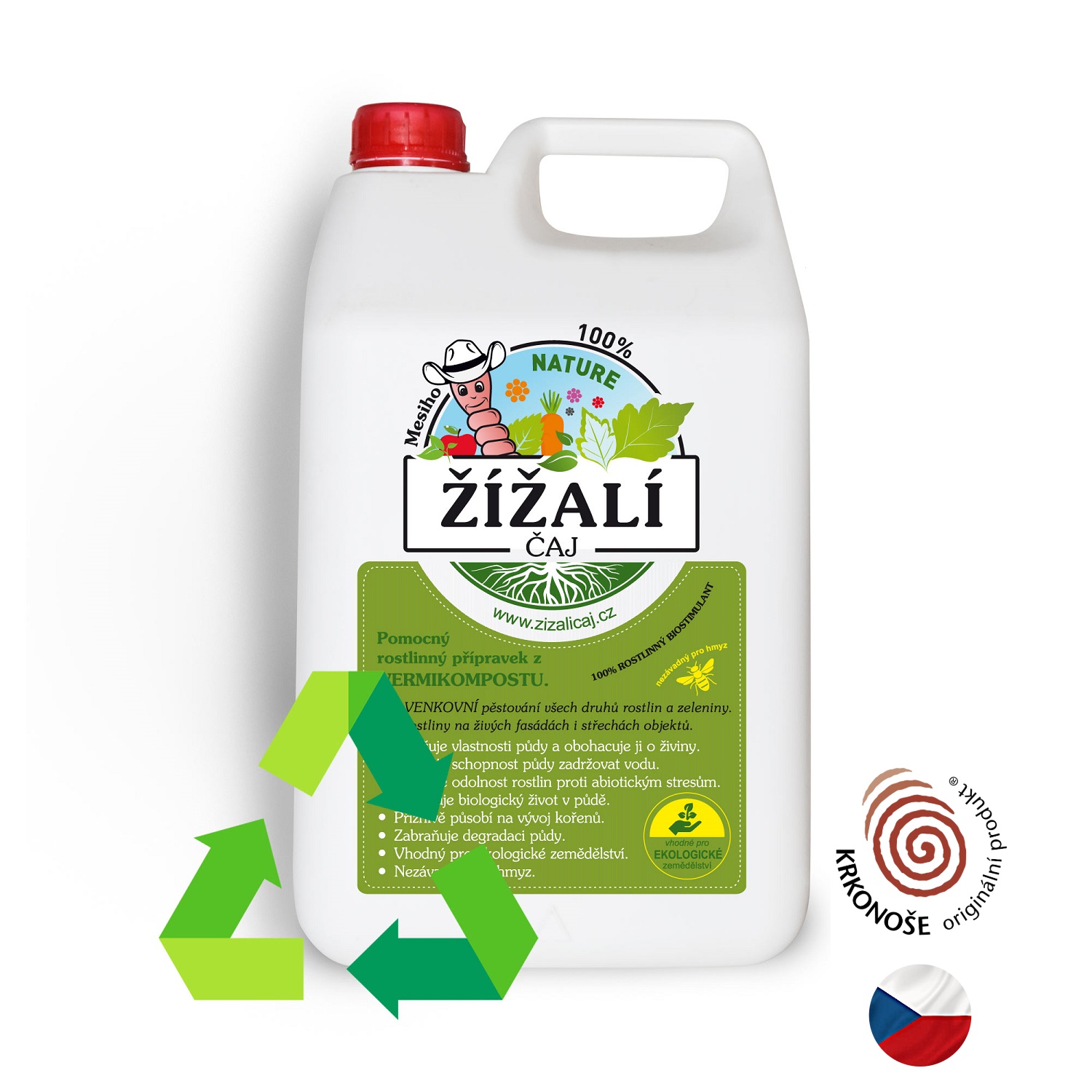 5l_eco - krkonoše originální produkt přírodní hnojivo biostimulant z Krkonoš 2026